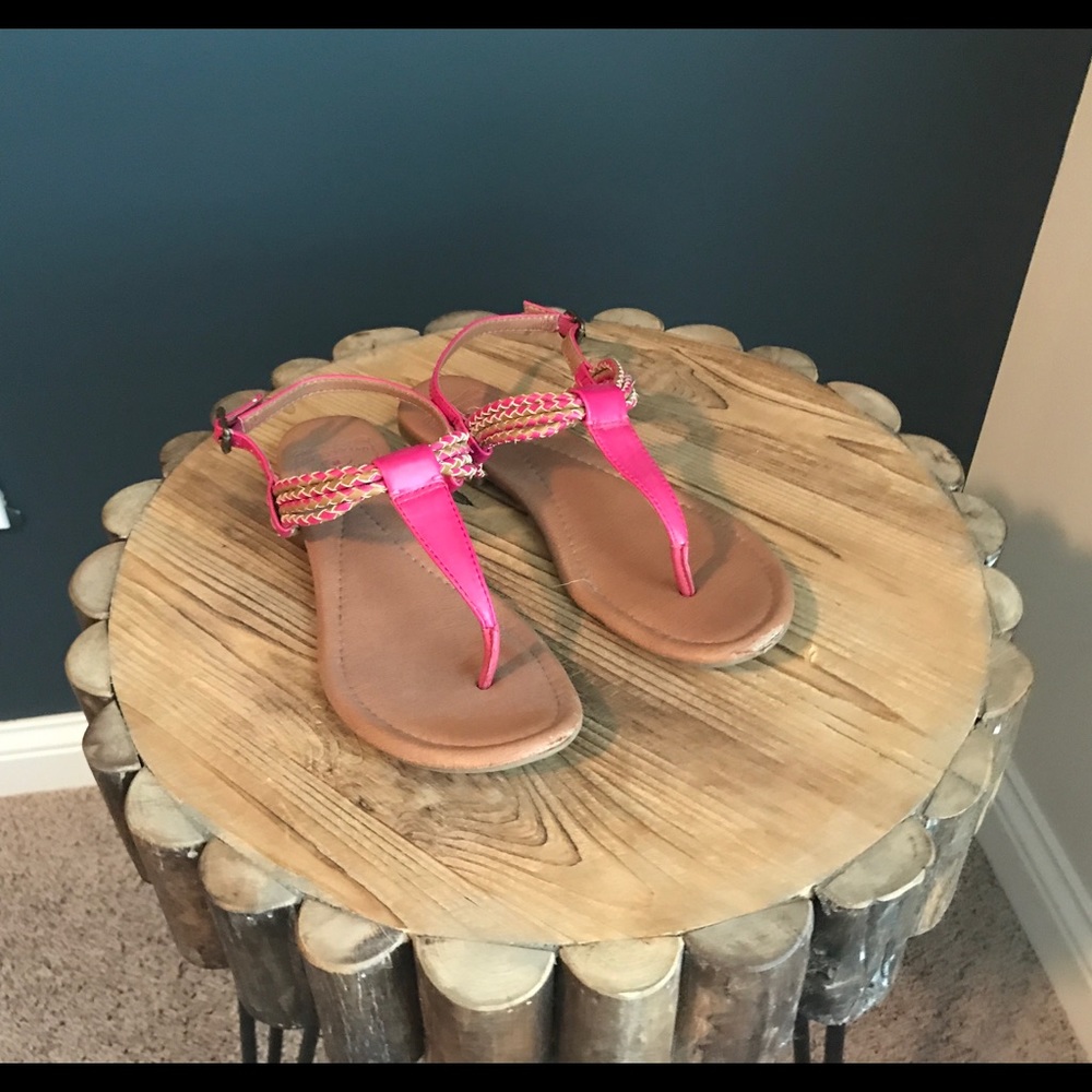 Lucky leather sandals